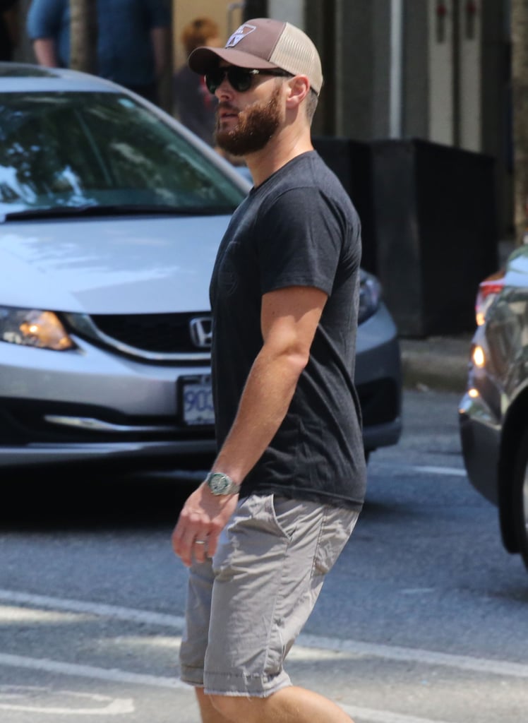 Jensen Ackles With a Beard in Vancouver