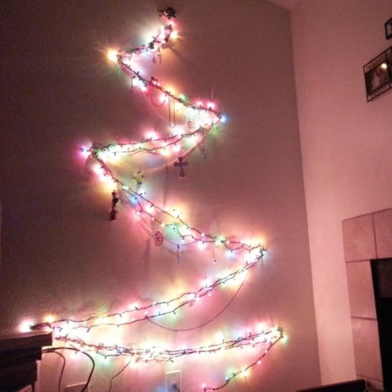 Husband Decorates Apartment With Christmas Lights on Imgur
