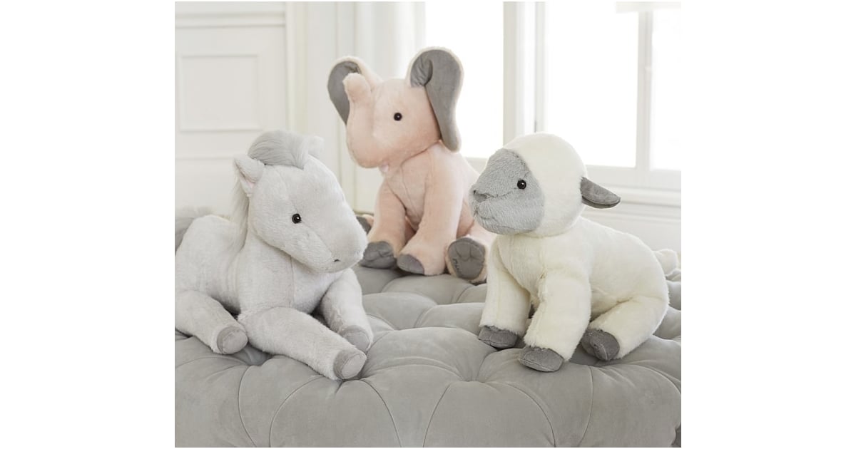 pottery barn stuffed elephant