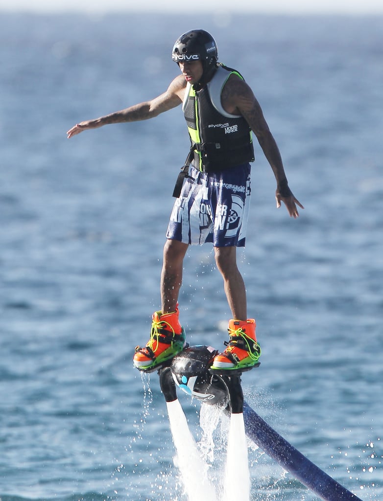 Kylie Jenner and Tyga Hold Hands in St. Barts | Pictures