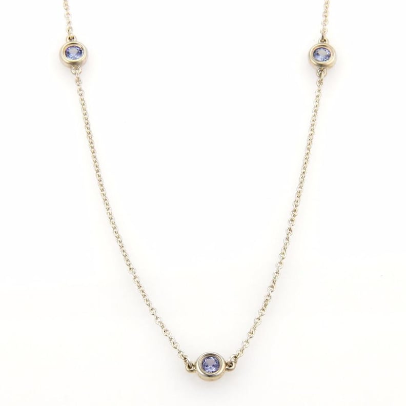 Our Pick: Tiffany & Co. Elsa Peretti Tanzanite By The Yard Sterling Silver Necklace