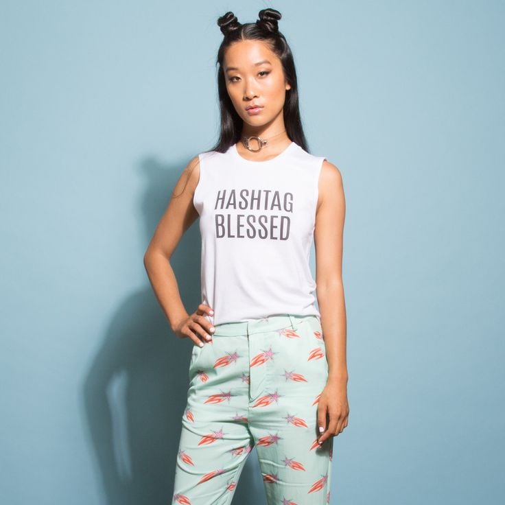 Hashtag Blessed Muscle Tee ($32)