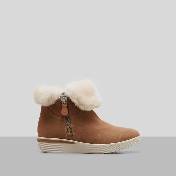 Kenneth Cole New York Hazel-Levitt Shearling Suede Boot