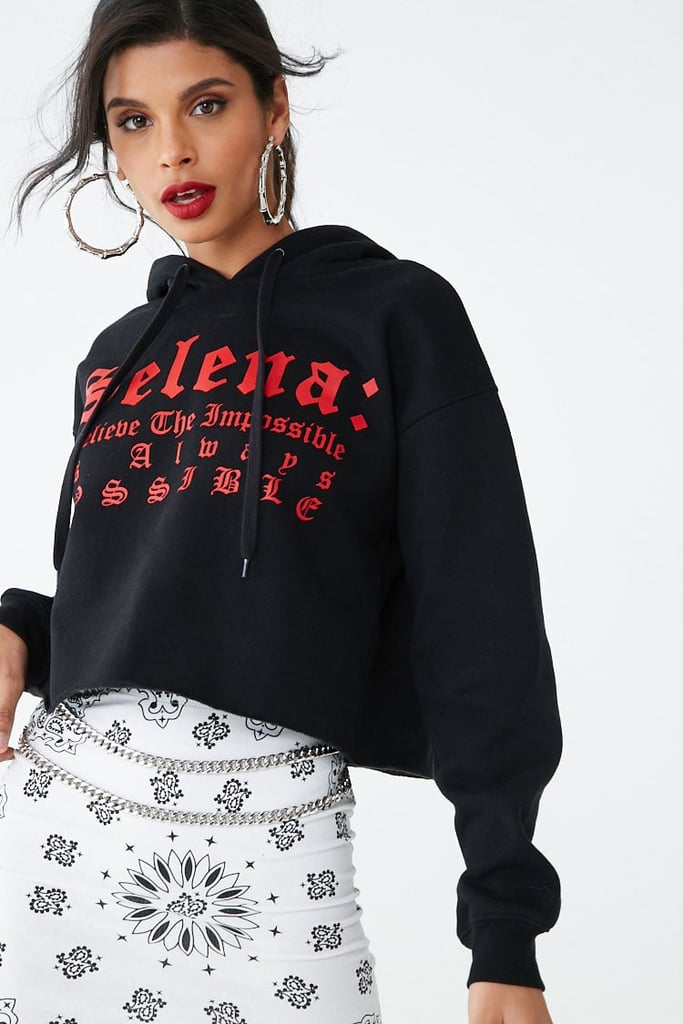 Selena Cropped Hoodie