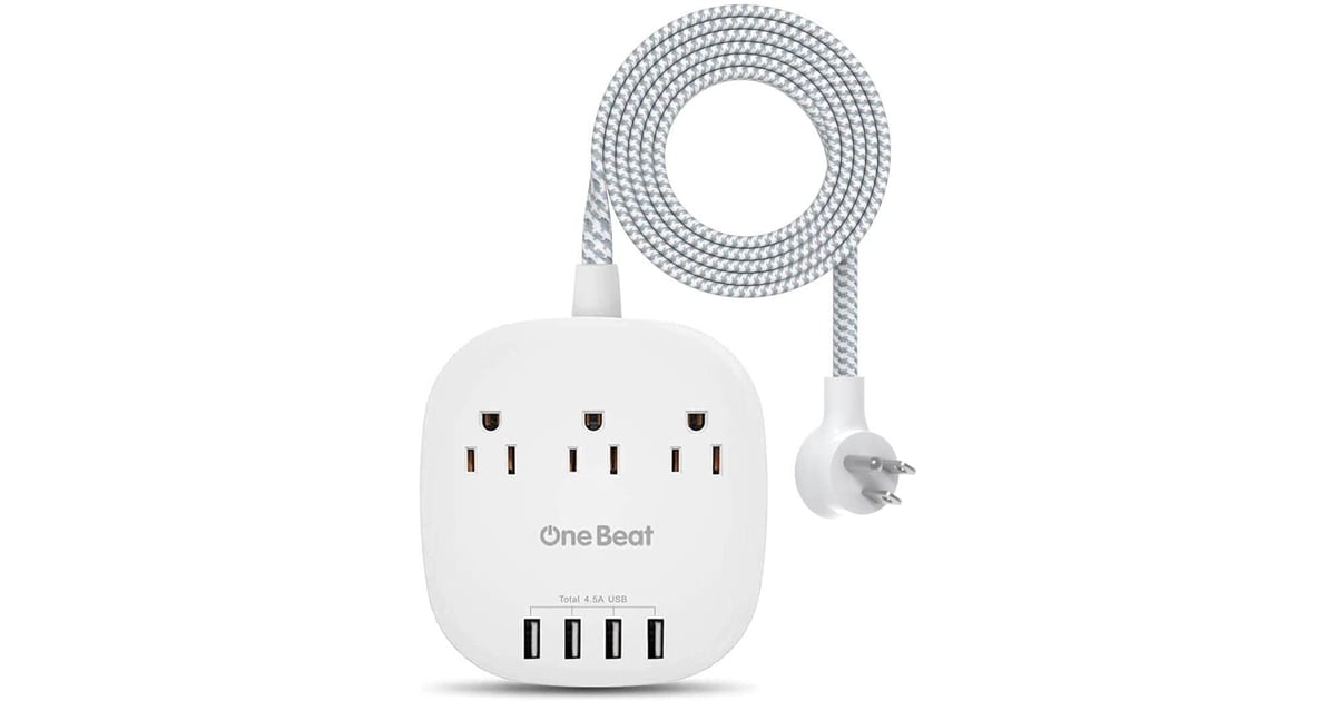 Extension Cord OneBeat Desktop Power Strip DormRoom Essentials From