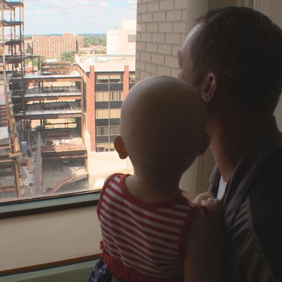 Construction Workers Send Message to Girl With Cancer