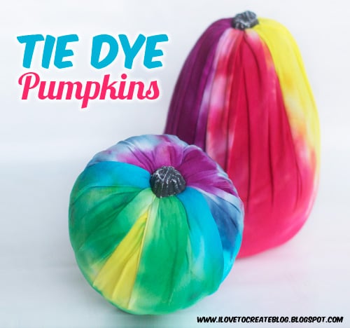 Tie-Dyed Pumpkins Tie-Dyed Pumpkins