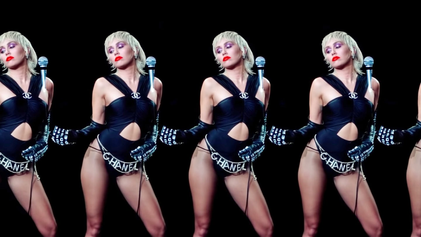 Miley Cyrus's Designer Outfits in Midnight Sky Music Video | POPSUGAR  Fashion