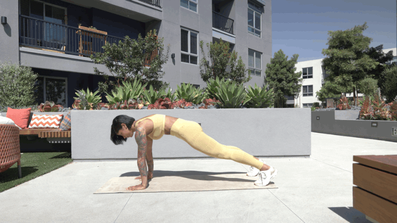 Circuit 1, Exercise 2: High Plank