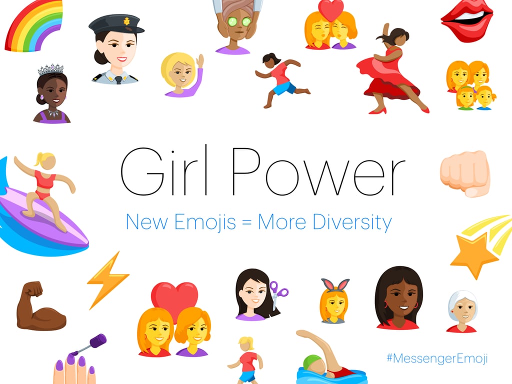 Diverse Facebook Messenger Emoji