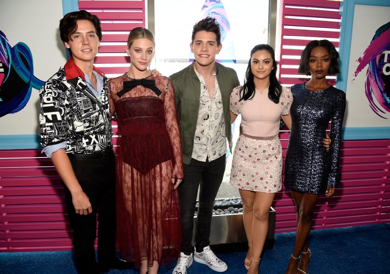 Cole Sprouse, Lili Reinhart, Casey Cott, Camila Mendes, and Ashleigh Murray