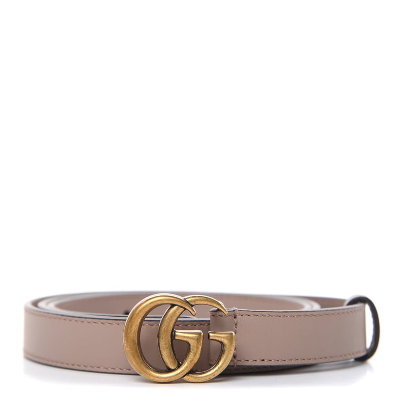 Gucci Calfskin Double G Marmont Belt