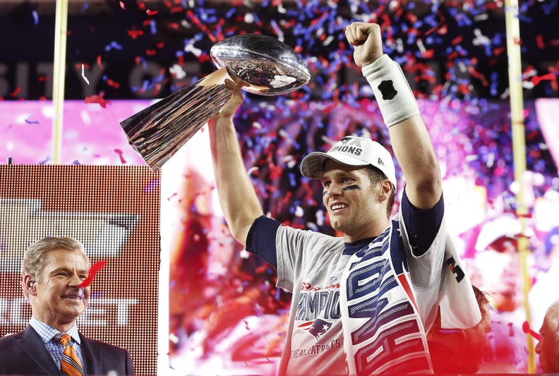 Tom got the Super Bowl MVP trophy.