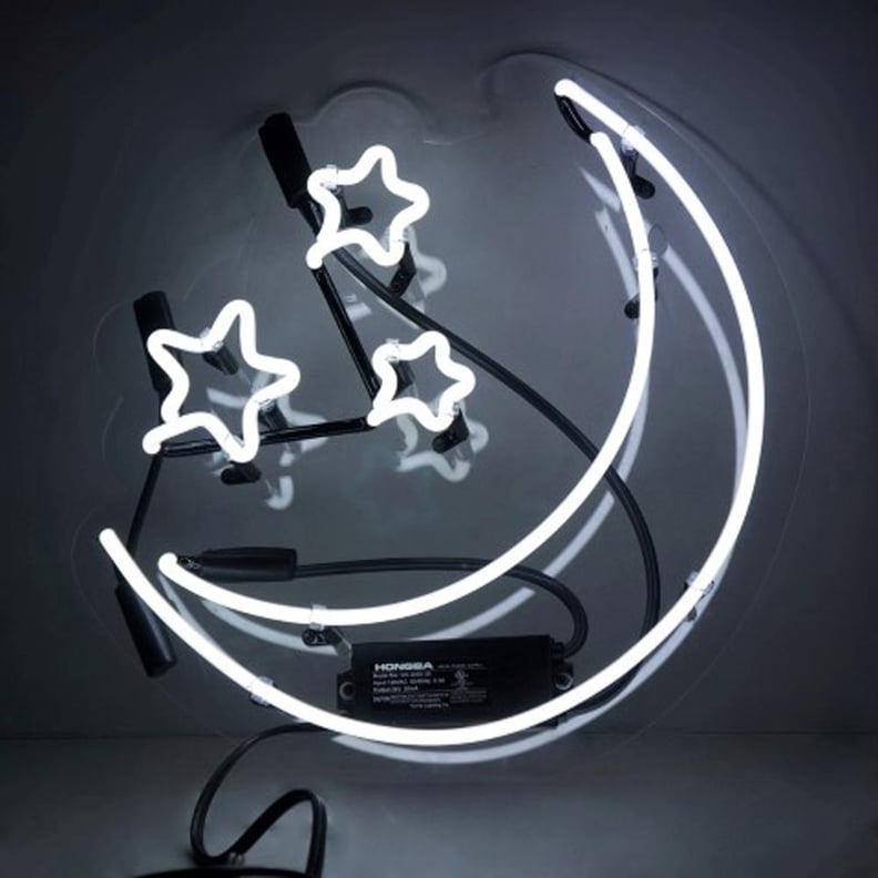 Oliver Gal Moon and Stars Plug-In Neon Lighted Sign