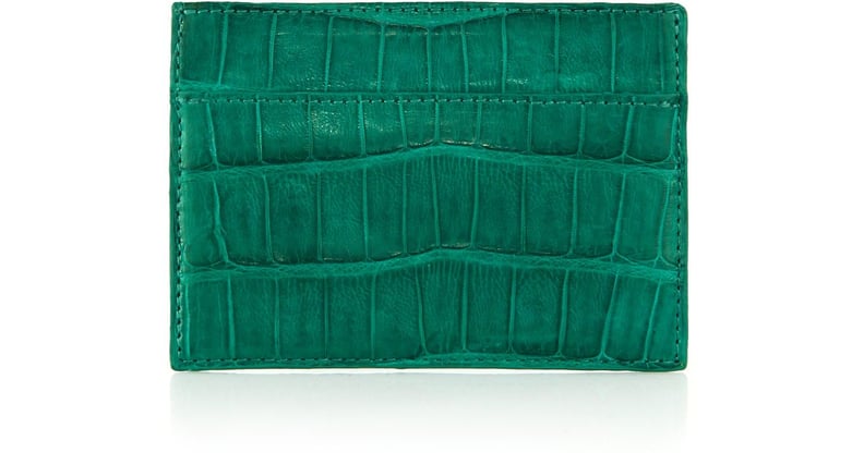 Santiago Gonzalez Crocodile Card Case