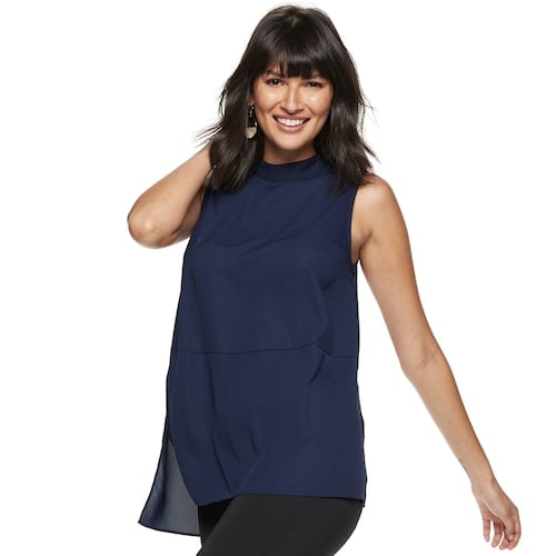 Nine West Petite Mockneck Sleeveless Tunic | Ciara Is the Face of Nine West's New Kohl's Line 