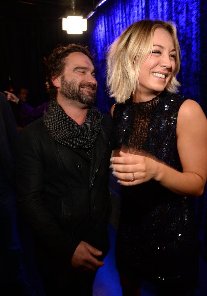 Kaley Cuoco Johnny Galecki at People's Choice Awards 2016
