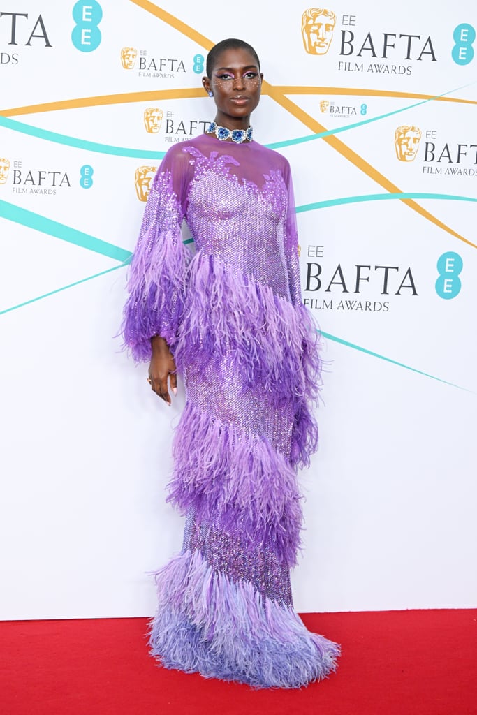 Jodie Turner-Smith at the 2023 BAFTAs