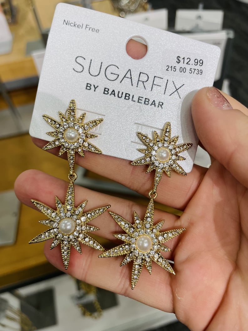 A Burst of Sparkle: Sugarfix by BaubleBar Celestial Drop Earrings