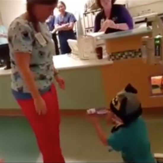 Boy With Leukemia Proposes to His Favorite Hospital Nurse