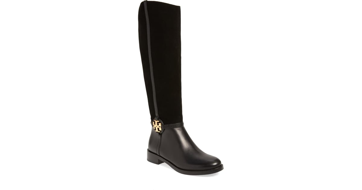 tory burch miller knee high boot