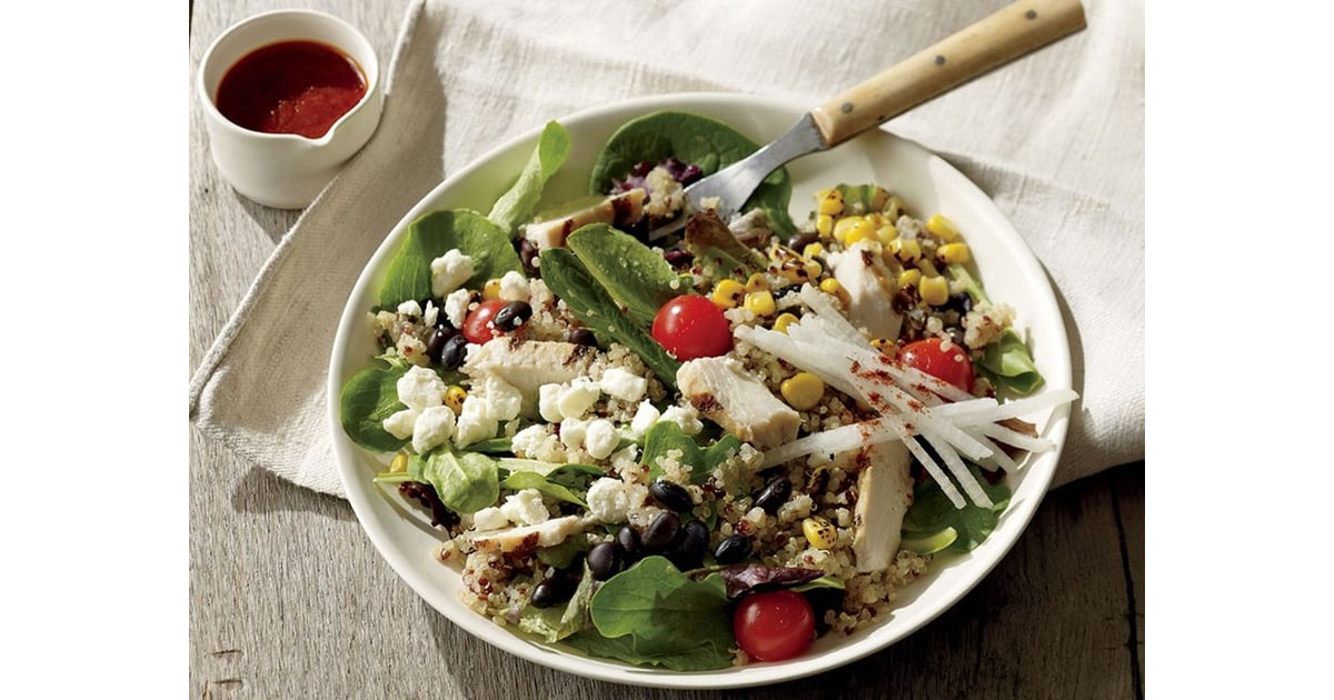 Zesty Chicken & Black Bean Salad Bowl Starbucks's Healthiest Food