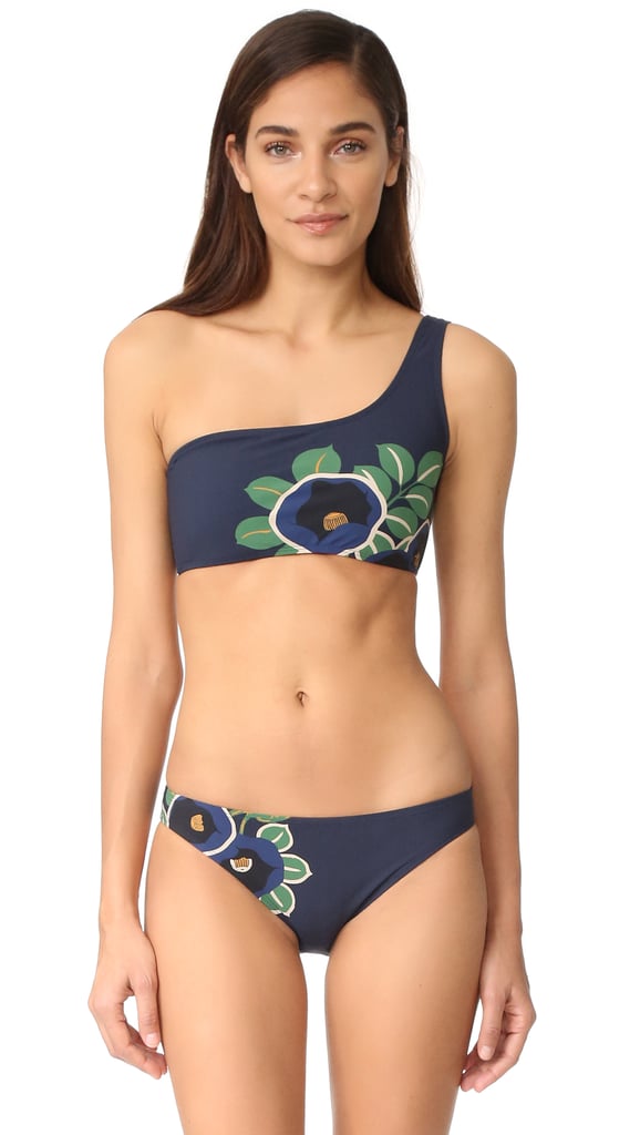Tory Burch Avalon One-Shoulder Bikini Top