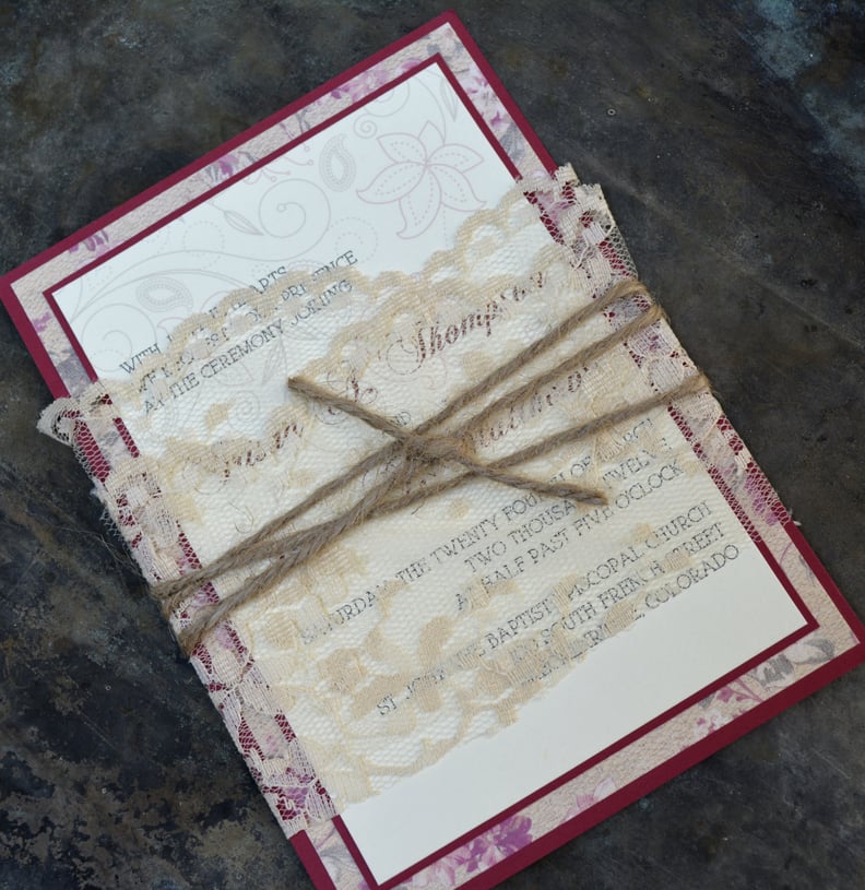 Laced Invitations