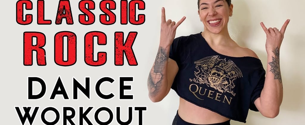 Burn Calories to Bon Jovi and Queen With This 20-Minute Classic-Rock Dance-Cardio Workout