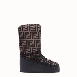 Fendi Multicolor Nylon Boots