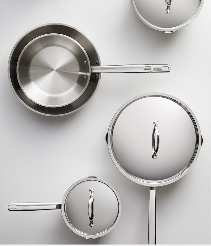 Stainless Steel Cookware Collection (130 for 11 pieces, also sold