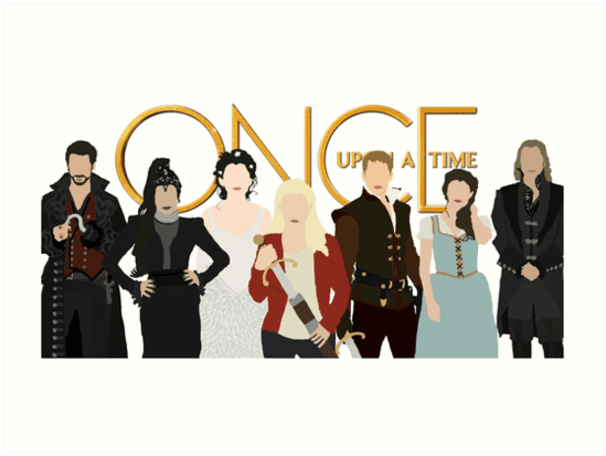 Once Upon a Time Art Print