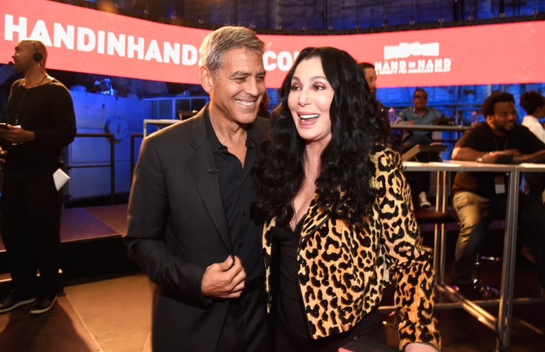 George Clooney and Cher