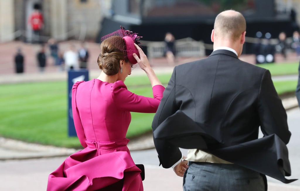 Meghan Markle and Kate Middleton at Eugenie's Wedding Video