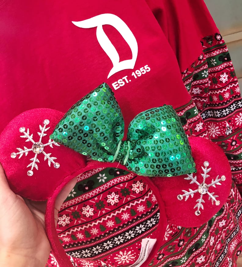 Red and Green With Crystal Snowflakes