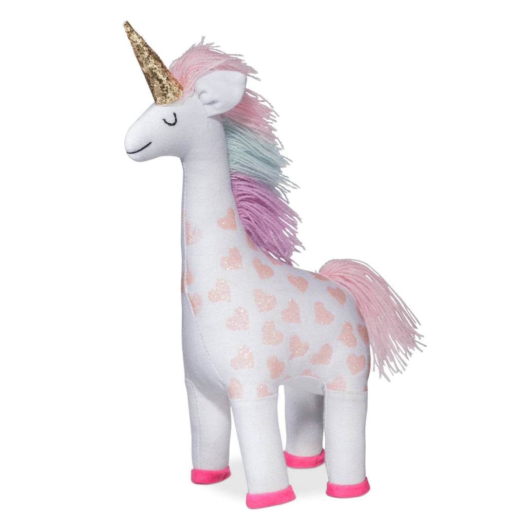 weighted unicorn plush