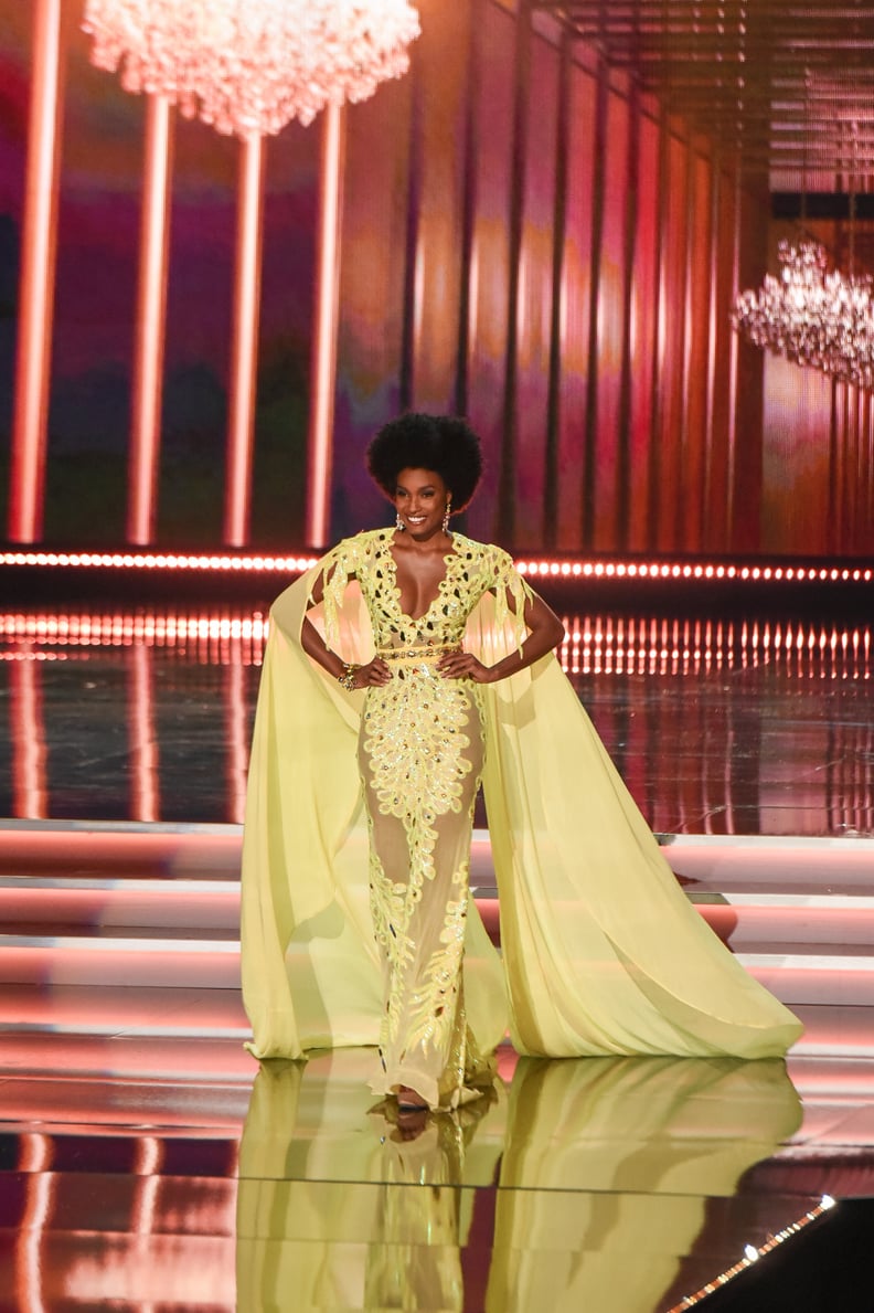 Miss Jamaica Davina Bennett Wears Afro at Miss Universe 2017