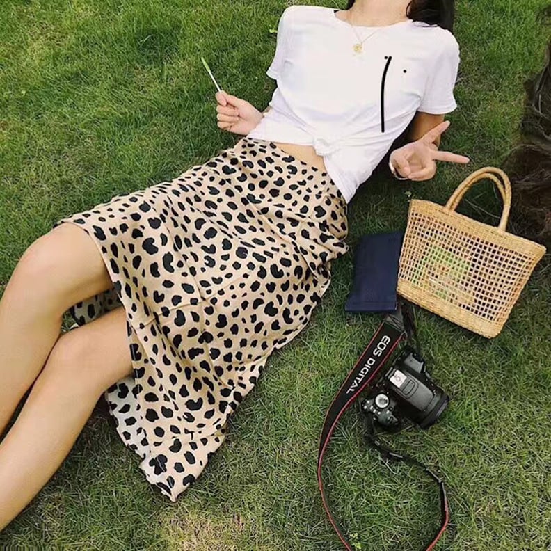 Best Leopard Skirts From Walmart 2019 | POPSUGAR Fashion