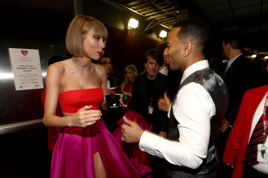 Pictured: John Legend and Taylor Swift