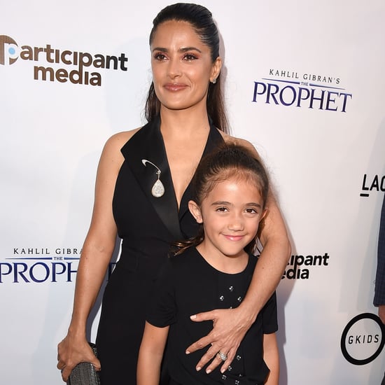 Salma Hayek and Her Daughter on the Red Carpet July 2015