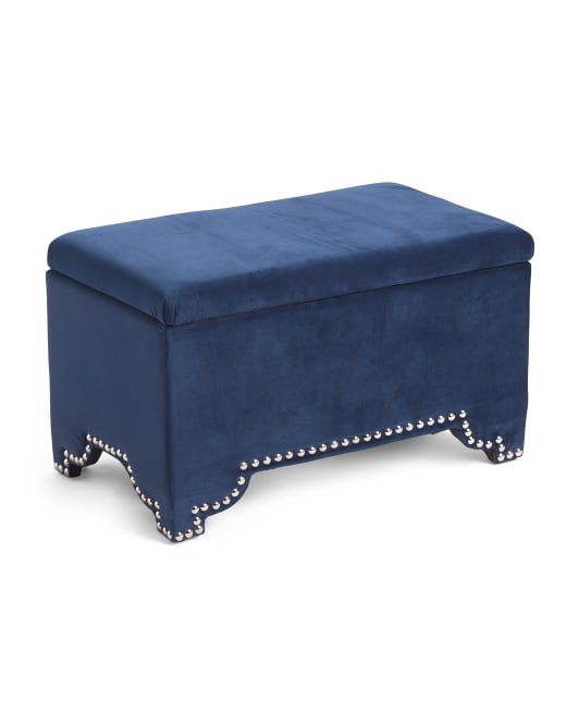 Harley Shoe Storage Ottoman