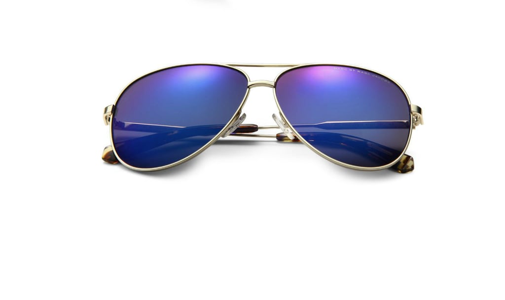 Marc by Marc Jacobs Aviator Sunglasses ($120) | Chrissy Teigen's ...