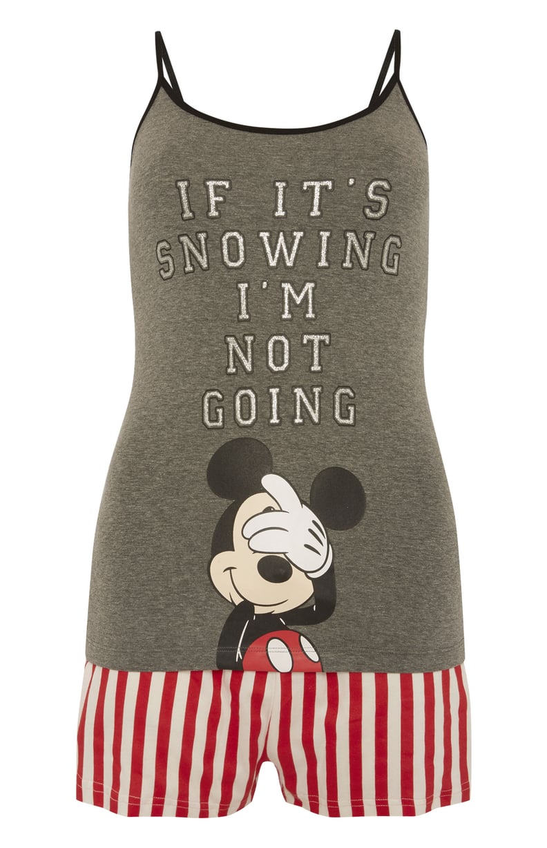 Mickey If It's Snowing PJ Set