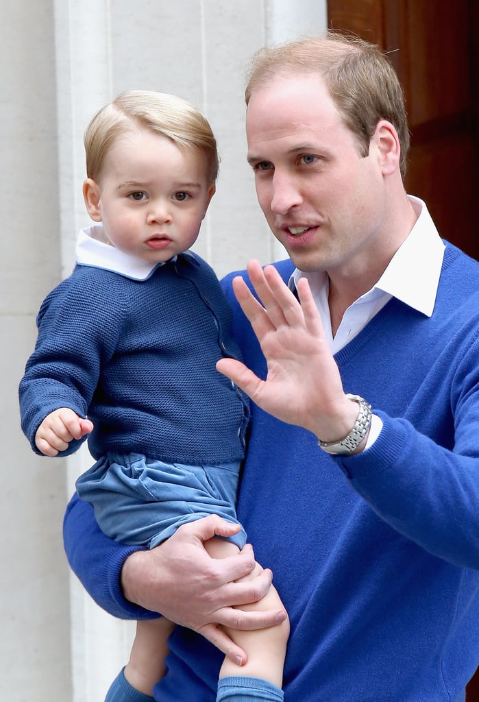 Prince George at the Hospital 2015
