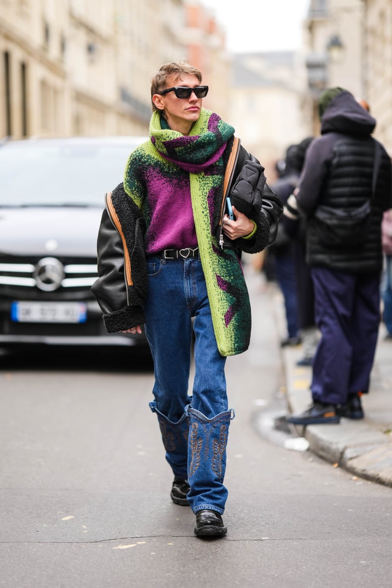 How to Wear a Scarf: As a Set