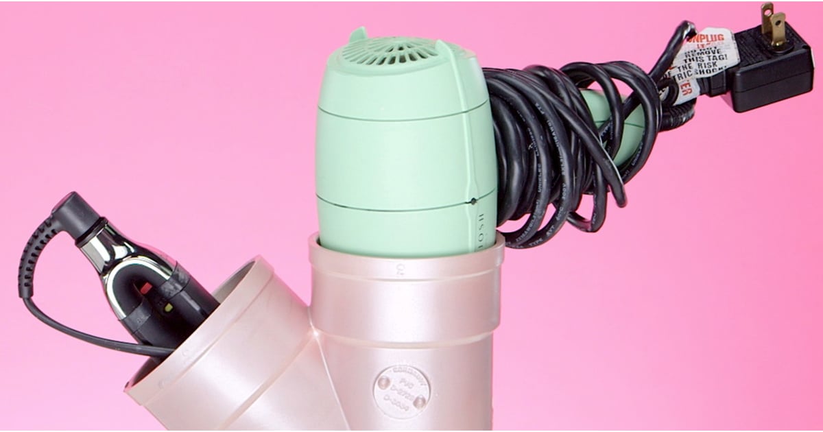 DIY Hot Tools Holder Video POPSUGAR Beauty