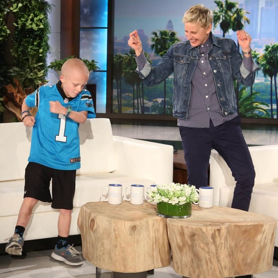 Ellen DeGeneres Helps Boy With Brain Cancer