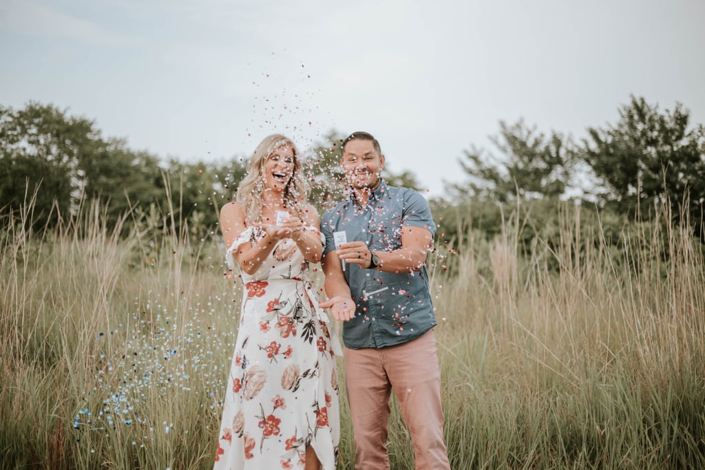 Woman Surprises Husband With Pregnancy Announcement Woman Surprises Husband With Pregnancy Announcement