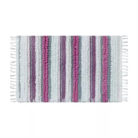 Silvia Stripes Handloomed Bath Rug