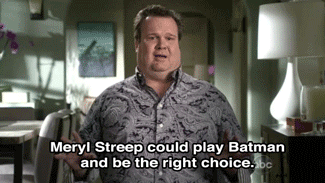 When He Accurately Describes Meryl's Greatness